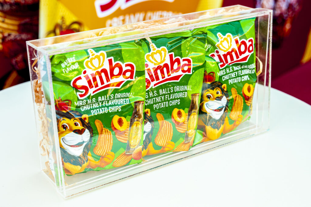 Simba Giant Chip activation at Montecasino showcasing the Thicker Cut potato chip launch experience