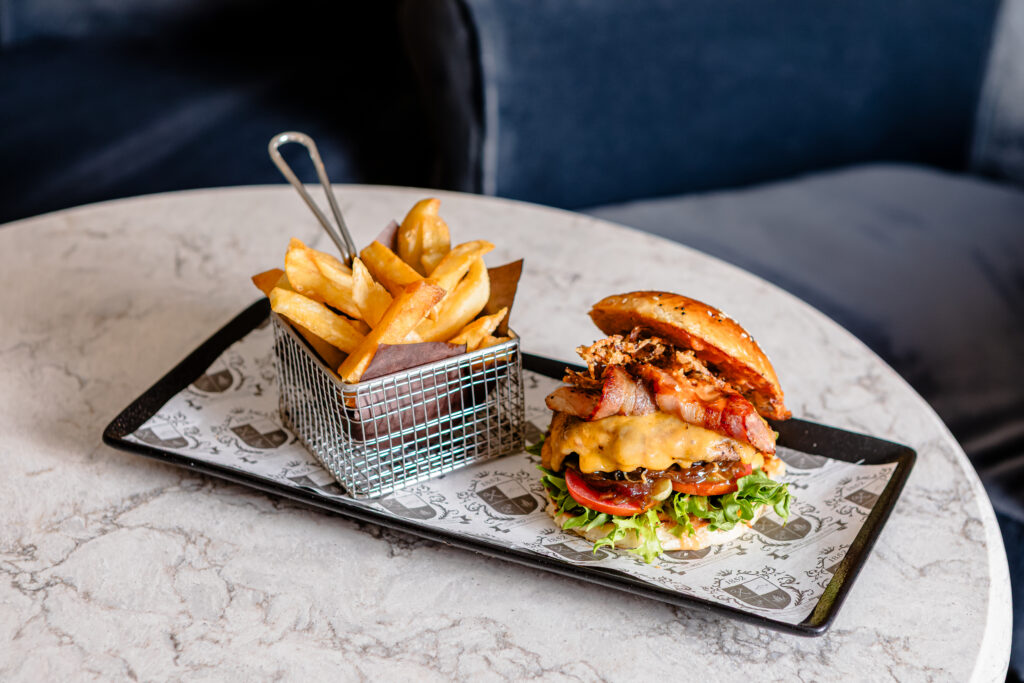 A course from the tasting menu at Rambling Vine, the fine dining restaurant at Mount Grace Hotel & Spa. The kitchen is led by Executive Chef Pieter Malan and centres on indigenous, foraged and locally sourced ingredients.